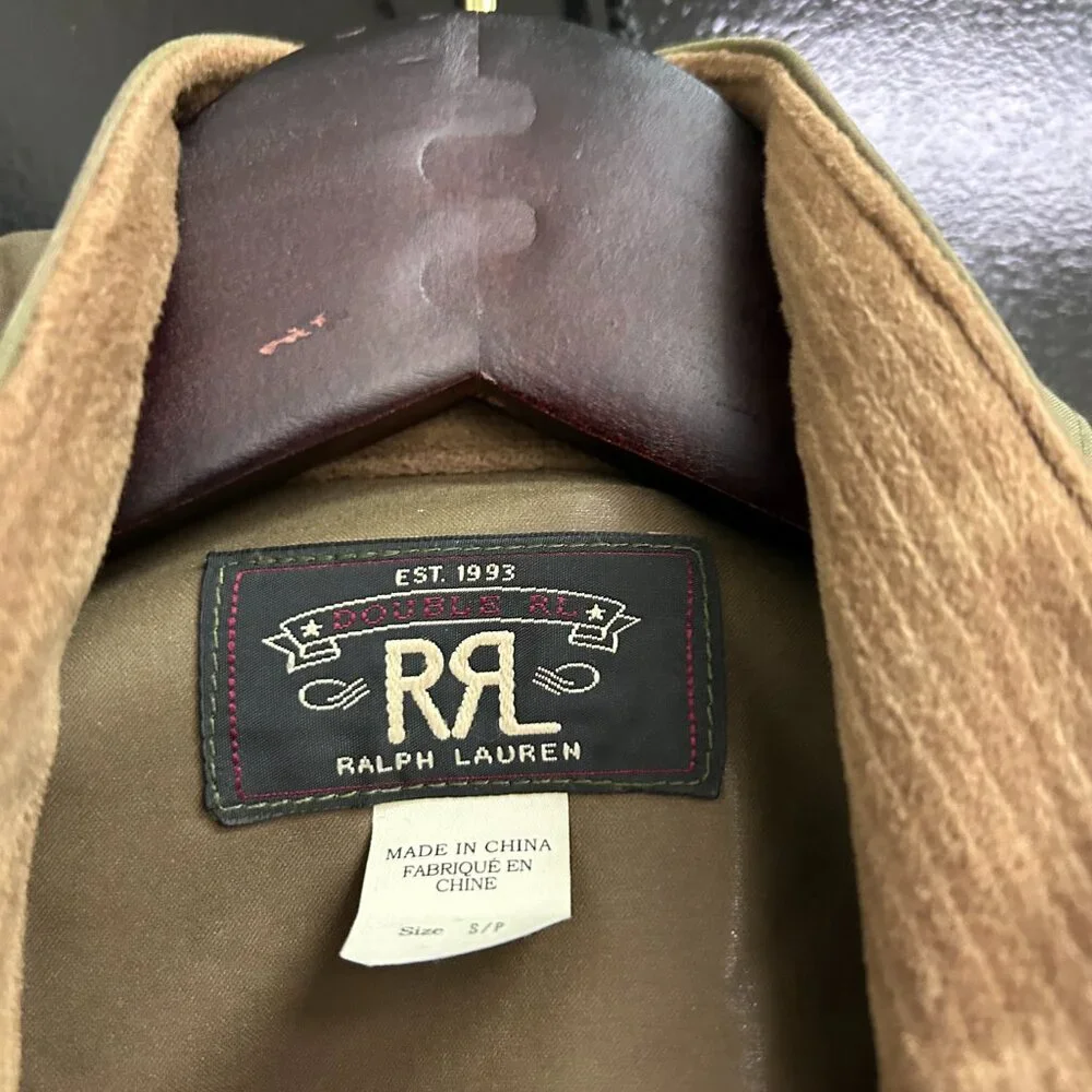 CAMO Limited Edition Double R Ralph Lauren Men's Size Small/Petite jacket - Picture 3 of 6